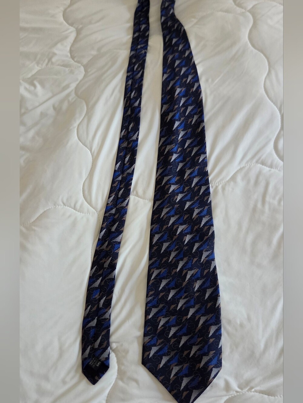 Vintage Men's Silk Hyde Park Tie For Work Weddings